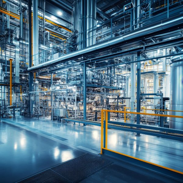 Industrial facility floor