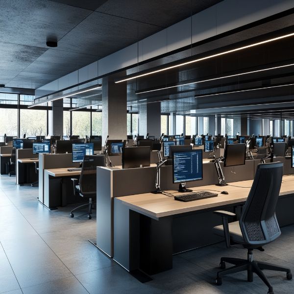 Commercial office interior