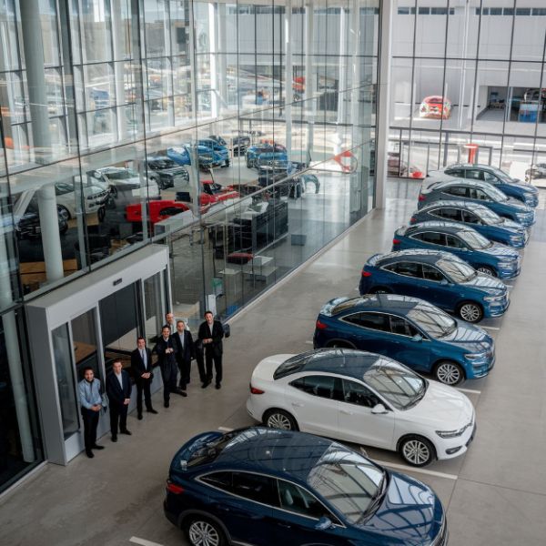 Retail and auto showroom